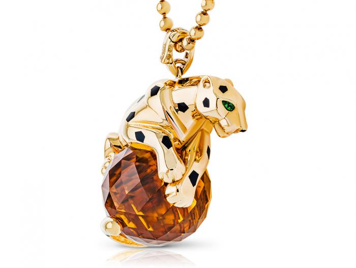 Cartier Panthere De Cartier Gold Necklace - Image 2