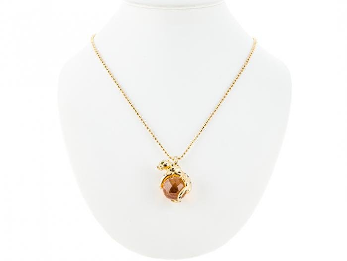 Cartier Panthere De Cartier Gold Necklace - Image 3