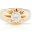 Gents Solitaire Diamond Ring