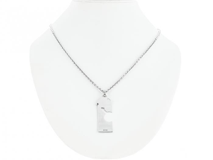 Fred Diamond Tag Pendant  - Image 3