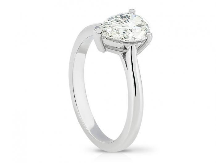 Solitaire Diamond Ring - Image 2