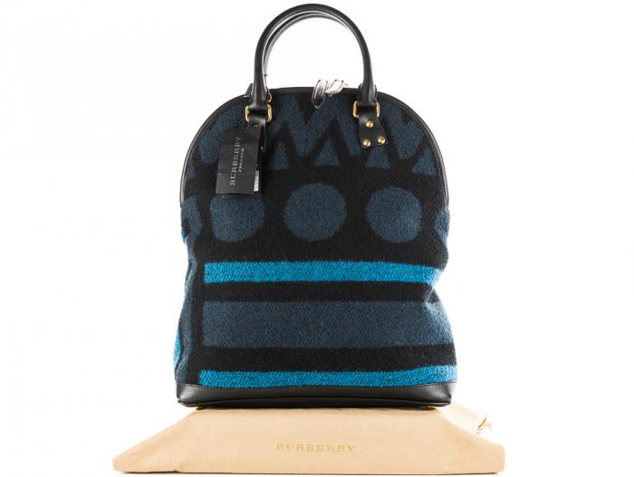 Burberry Prorsum Wool Tote Bag - Image 5
