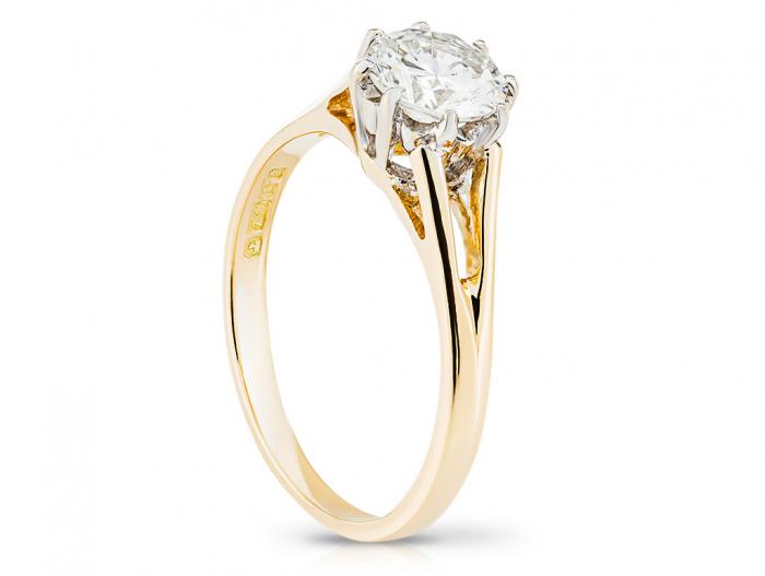 Solitaire Diamond Ring - Image 2