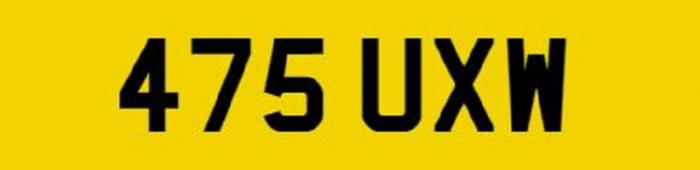 Cherished Plate - 475 UXW