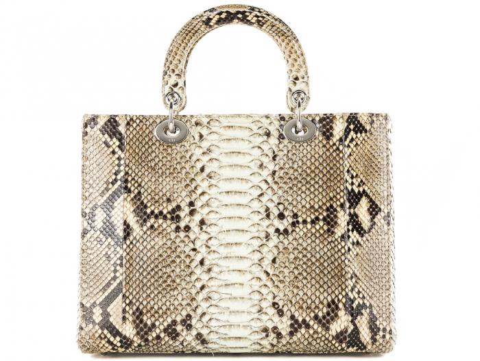 Christian Dior Lady Dior Python Bag - Image 6