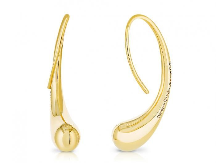 Tiffany & Co Teardrop Earrings by Elsa Peretti - Image 2