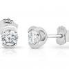 Diamond Stud Earrings - Image 2