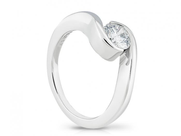 Solitaire Diamond Ring - Image 2