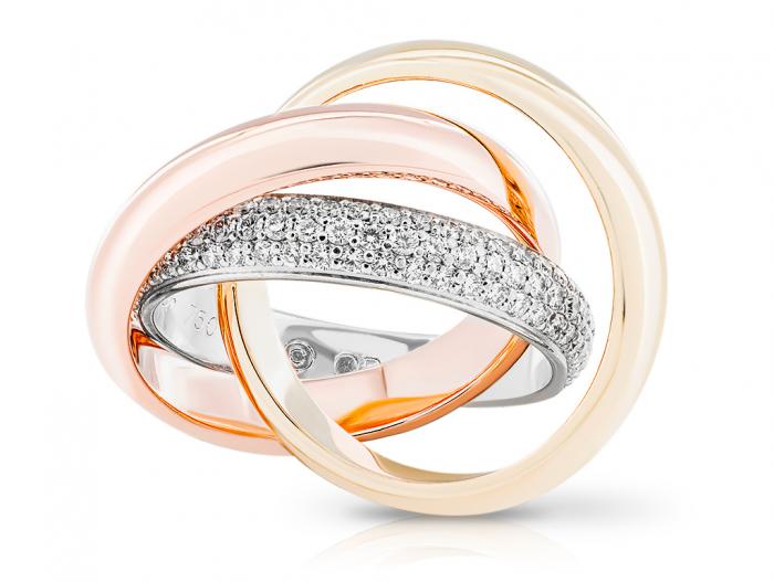 Cartier Trinity Diamond Ring
