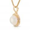 Pearl & Diamond Necklace - Image 2