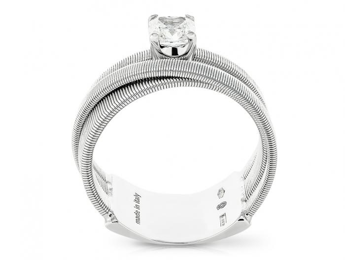 Marco Bicego Masai Three Row Diamond Ring - Image 3