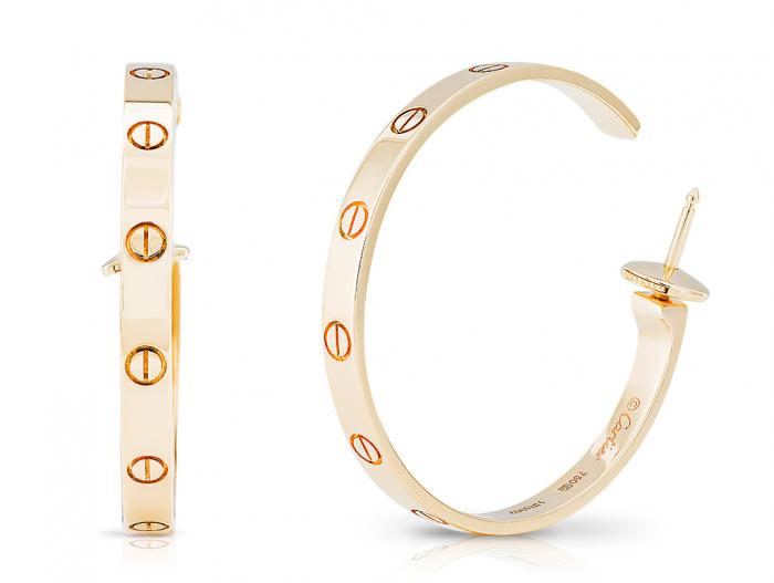 Cartier Love Earrings - Image 2