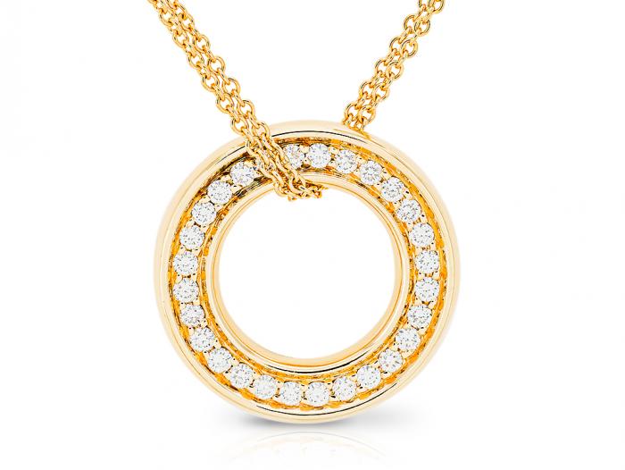 Boodles Roulette Diamond Pendant