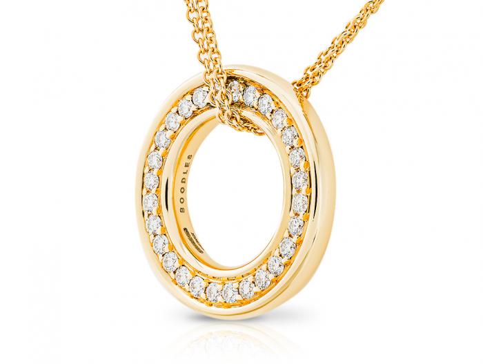 Boodles Roulette Diamond Pendant - Image 2