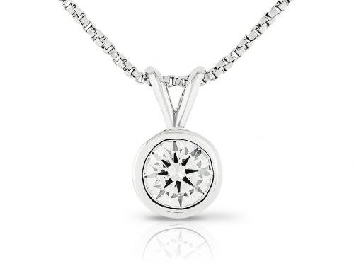 Diamond Solitaire Necklace