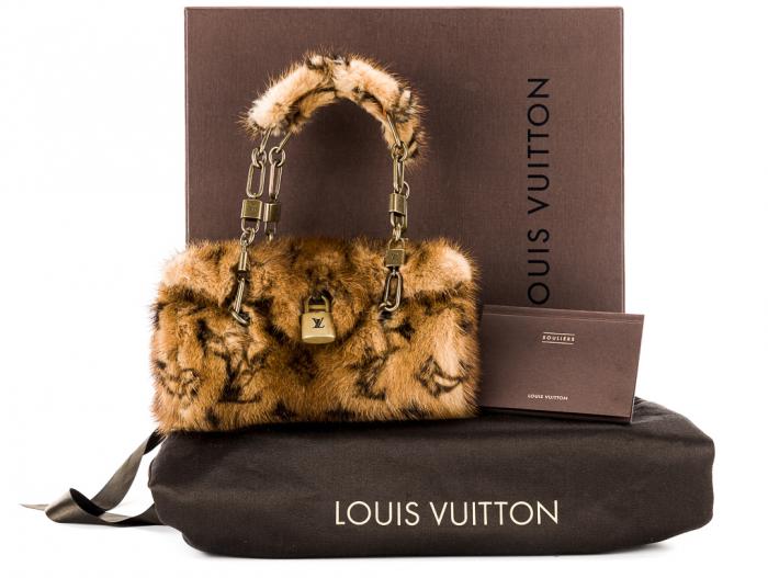 Louis Vuitton Mink Mini Papillon Bag - Image 5