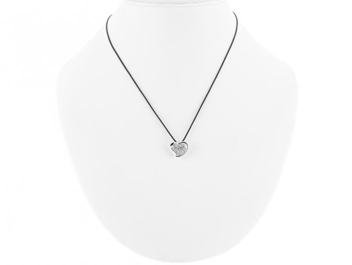 Tiffany & Co Diamond Carved Pendant - Image 3