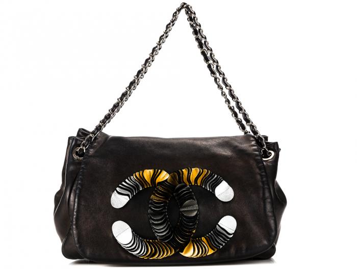 Chanel CC Disc Accordion bag