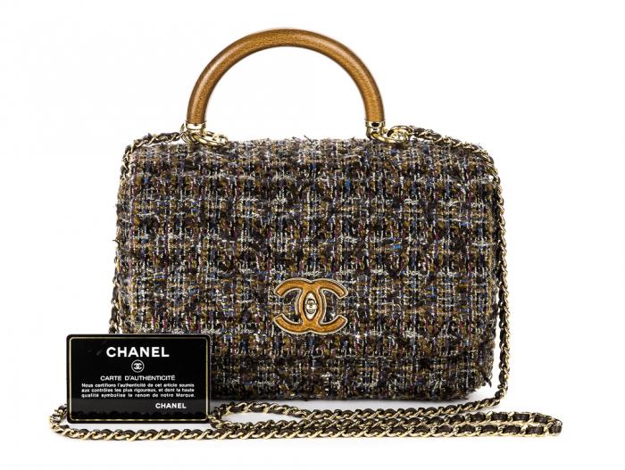 Chanel Flap Bag With Top Handle - Image 5
