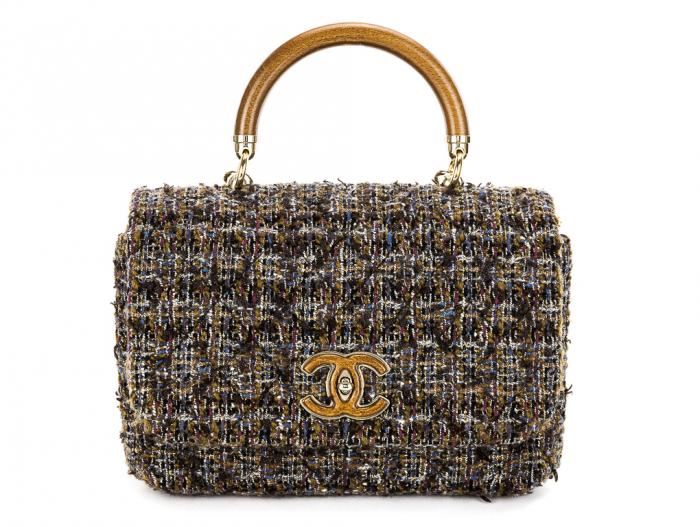Chanel Flap Bag With Top Handle