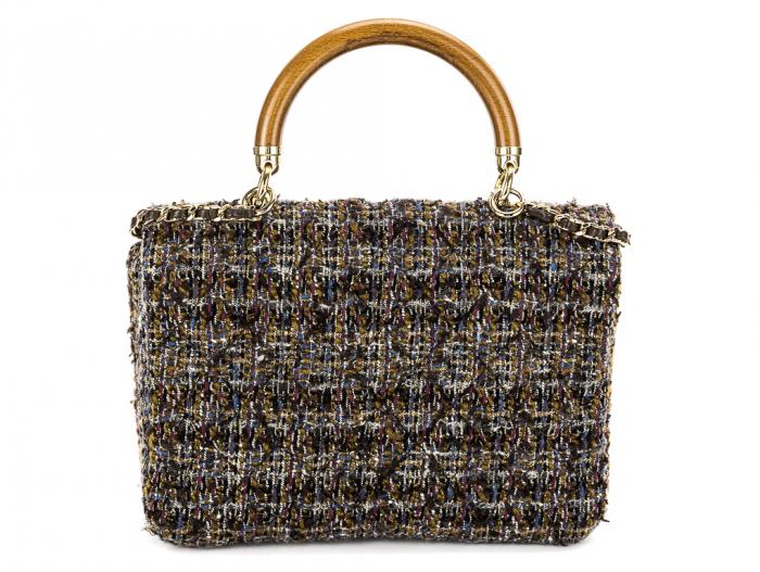 Chanel Flap Bag With Top Handle - Image 6
