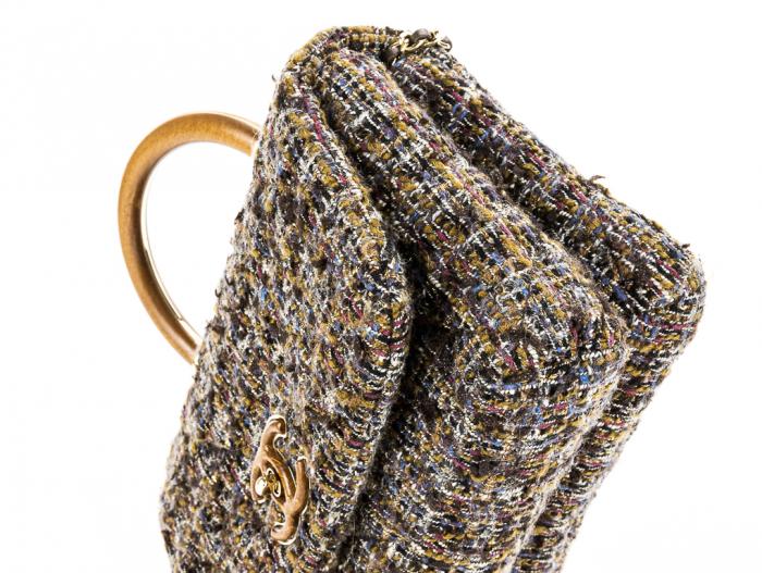 Chanel Flap Bag With Top Handle - Image 3