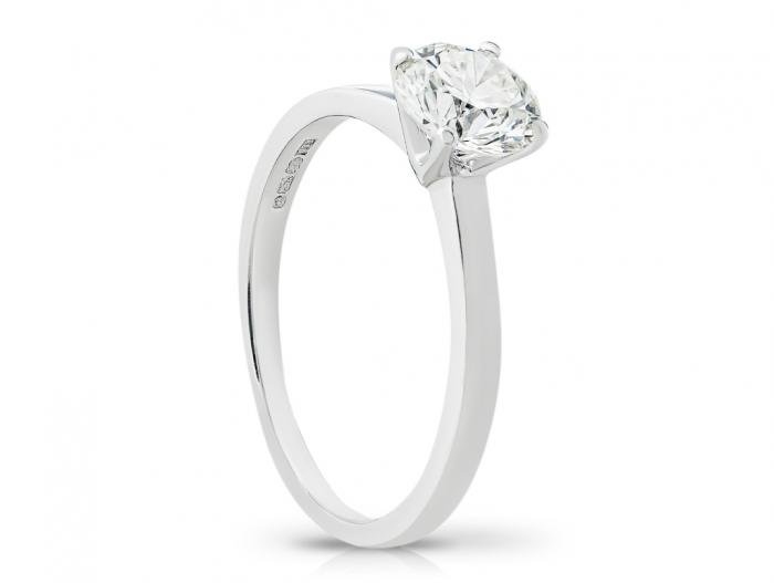 Solitaire Diamond Ring - Image 2