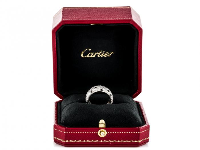 Cartier Pelage Diamond & Onyx Ring - Image 4