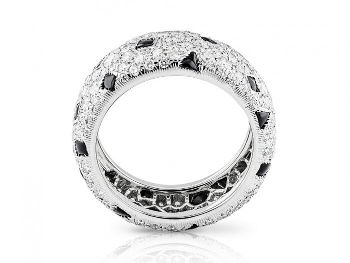 Cartier Pelage Diamond & Onyx Ring - Image 3