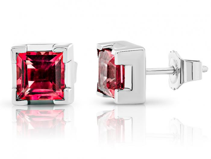 Tourmaline Stud Earrings - Image 2