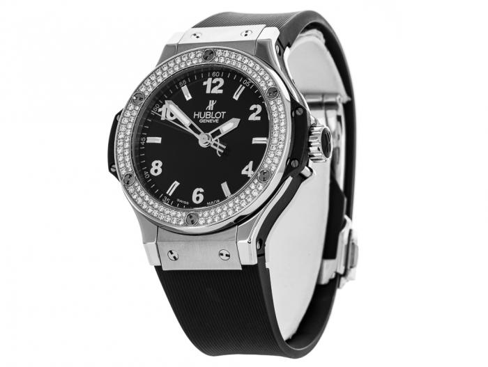 Hublot Big Bang Steel & Diamonds Watch - Image 2