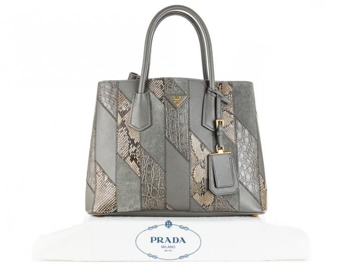 Prada Double Python Bag - Image 6