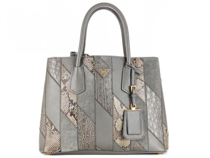 Prada Double Python Bag
