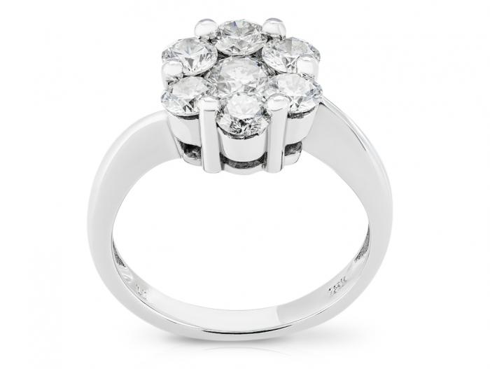 Diamond Cluster Ring - Image 3