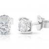 Diamond Stud Earrings - Image 2