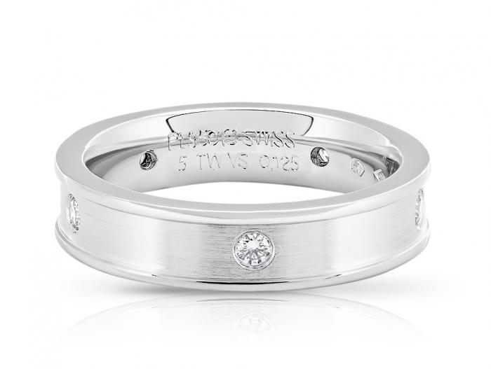 Platinum Diamond Band 