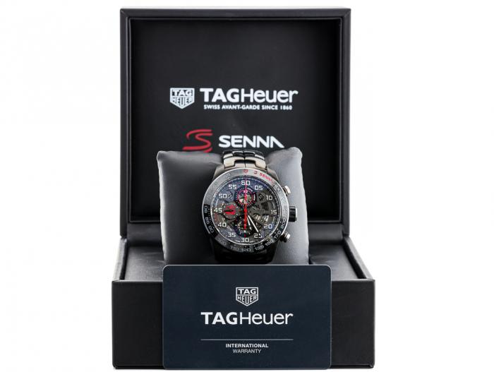 TAG Heuer Carrera Senna Special Edition 45mm Watch - Image 5