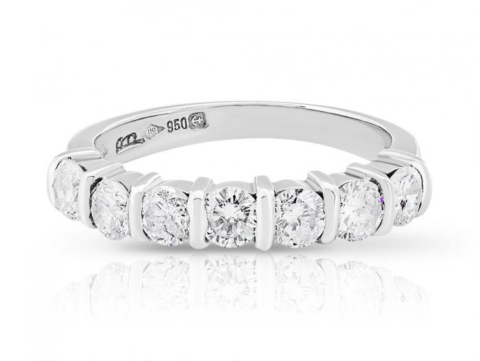 Half Eternity Diamond Ring