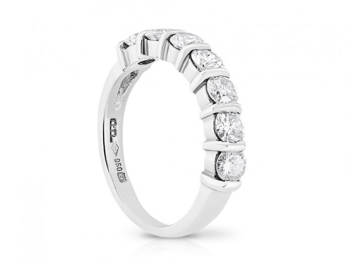 Half Eternity Diamond Ring - Image 2