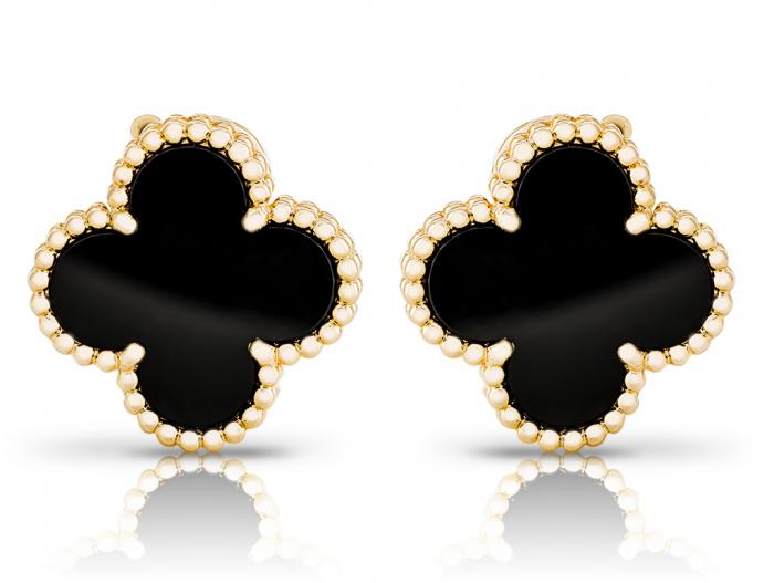 Van Cleef and Arpels Alhambra Earrings