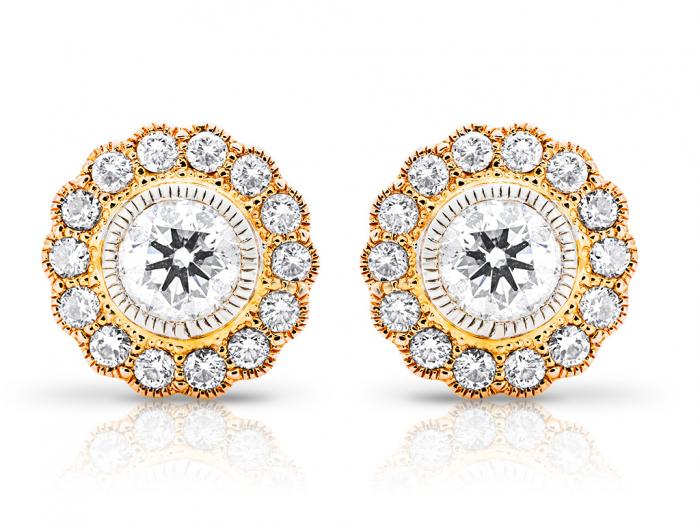 Diamond Stud Earrings