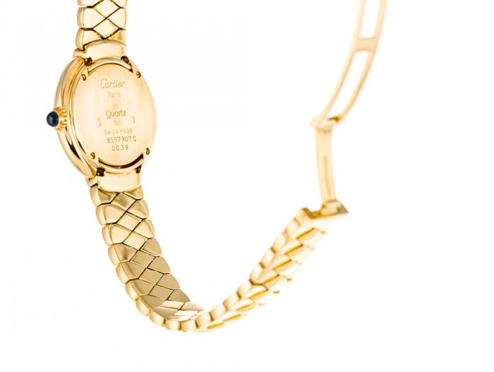 Cartier Vendome Diamond Watch - Image 4