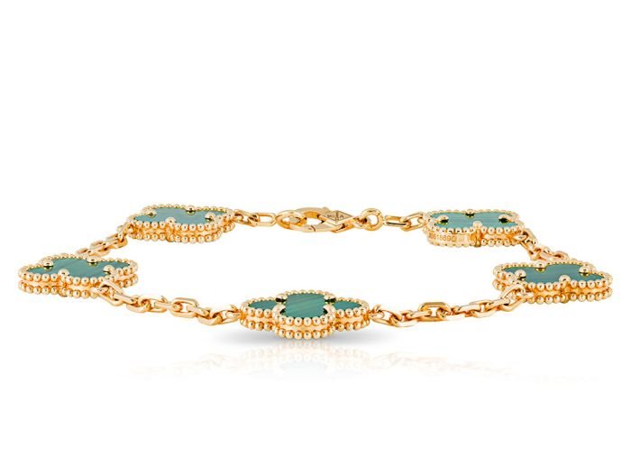 Van Cleef and Arpels Alhambra 5 Motifs Bracelet
