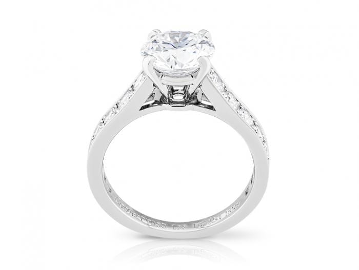 Cartier Solitaire Diamond Ring - Image 3
