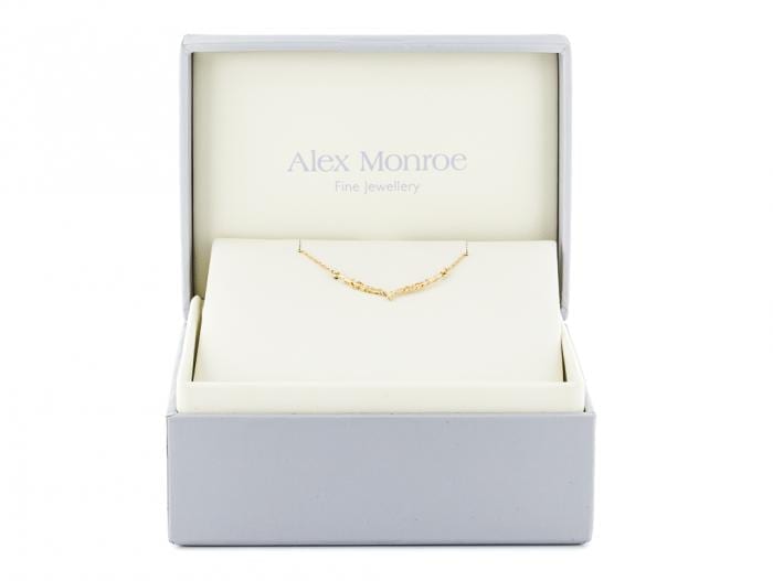 Plume Flare Necklace by Alex Monroe  - Image 3