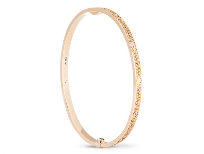 Diamond-Paved Bangle - Image 2