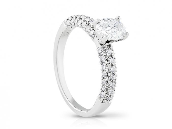 Solitaire Diamond Ring - Image 2