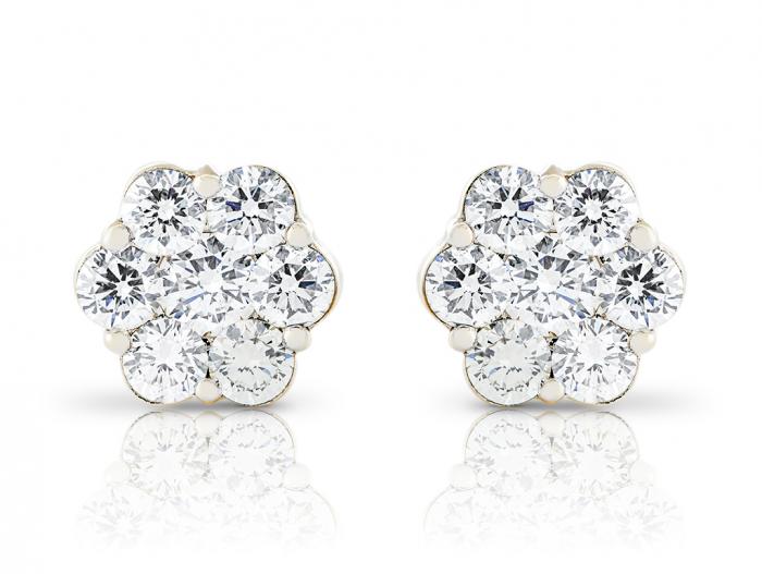 Diamond Stud Earrings