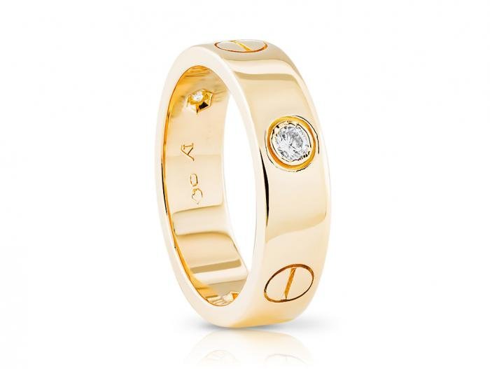 Cartier Diamond Love Ring - Image 2