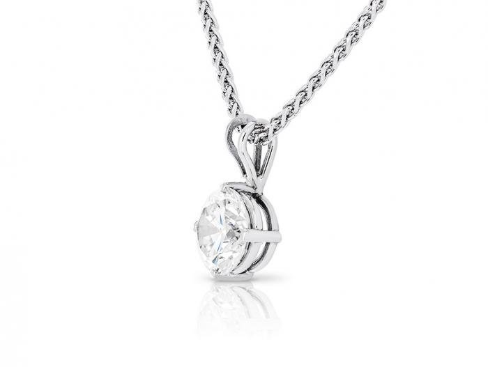Diamond Pendant on Chain - Image 2
